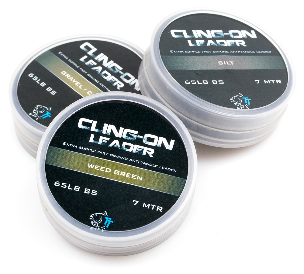 NASH CLING ON UNLEADED LEADER WEED GREEN 65LBRS T8466