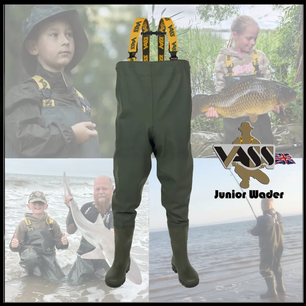 [VA600-70J-UK4-EU37] VASS TEX600-70J CHEST WADER JUNIOR SIZE37