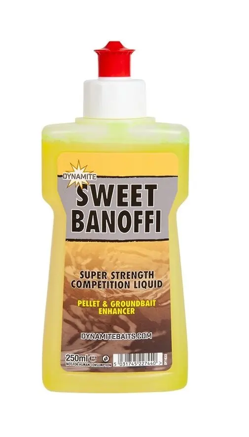 [DY1633] DYNAMITE BAITS XL LIQUID SWEET BANOFFI 250ML DY1633