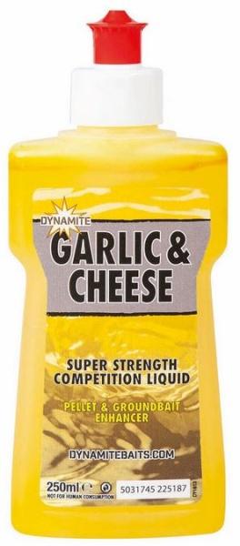 [DY1631] DYNAMITE BAITS GARLIC & CHEESE SUPER STRENGTH COMPETITION LIQUID PELLET & GROUNDBAIT ENHANCER 250ML DY1631