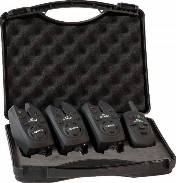 [569719] Extra Carp BITE ALARM SET3+1 EXC ULTRON 3 569719