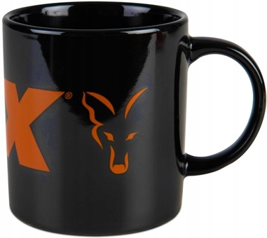 FOX COLLECTION MUG BLACK/ORANGE 350ML CCW022