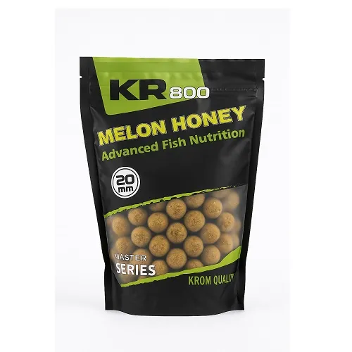 [KQB200108] Krom Quality KR800 Boilies Melon Honey 20mm 800g