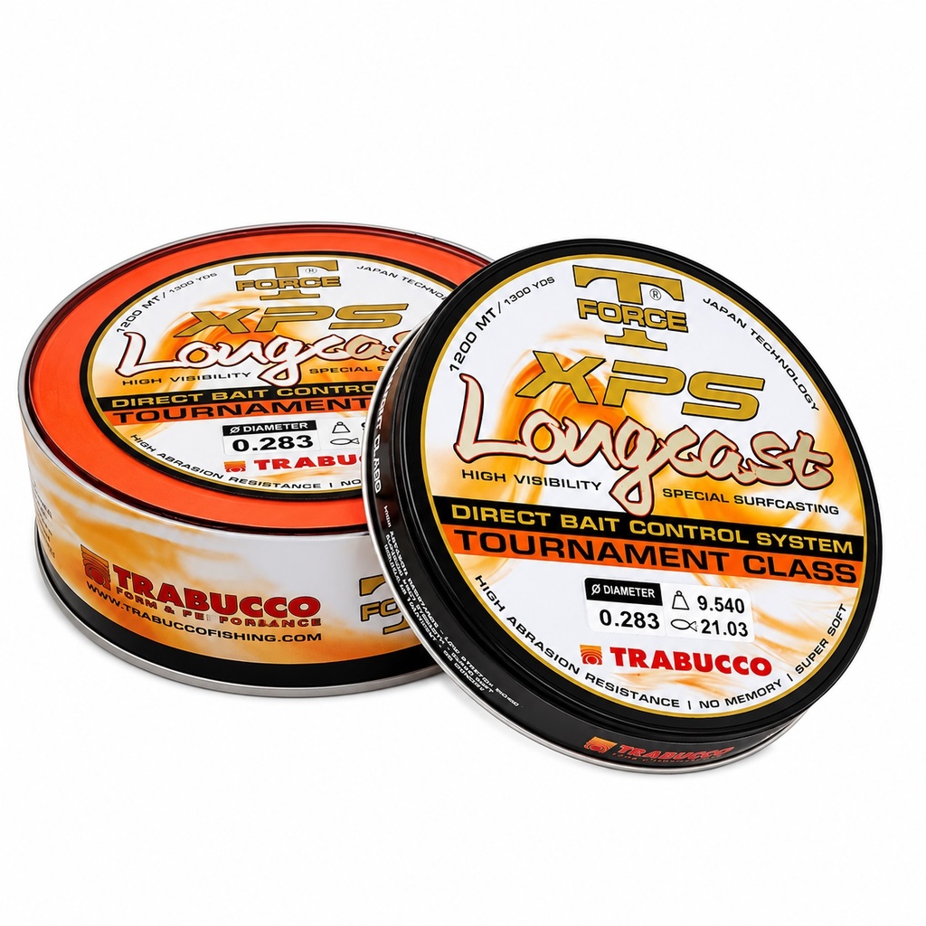 [05349400] TRABUCCO T-FORCE XPS LONGCAST FLUO 0.405MM 44.38KG