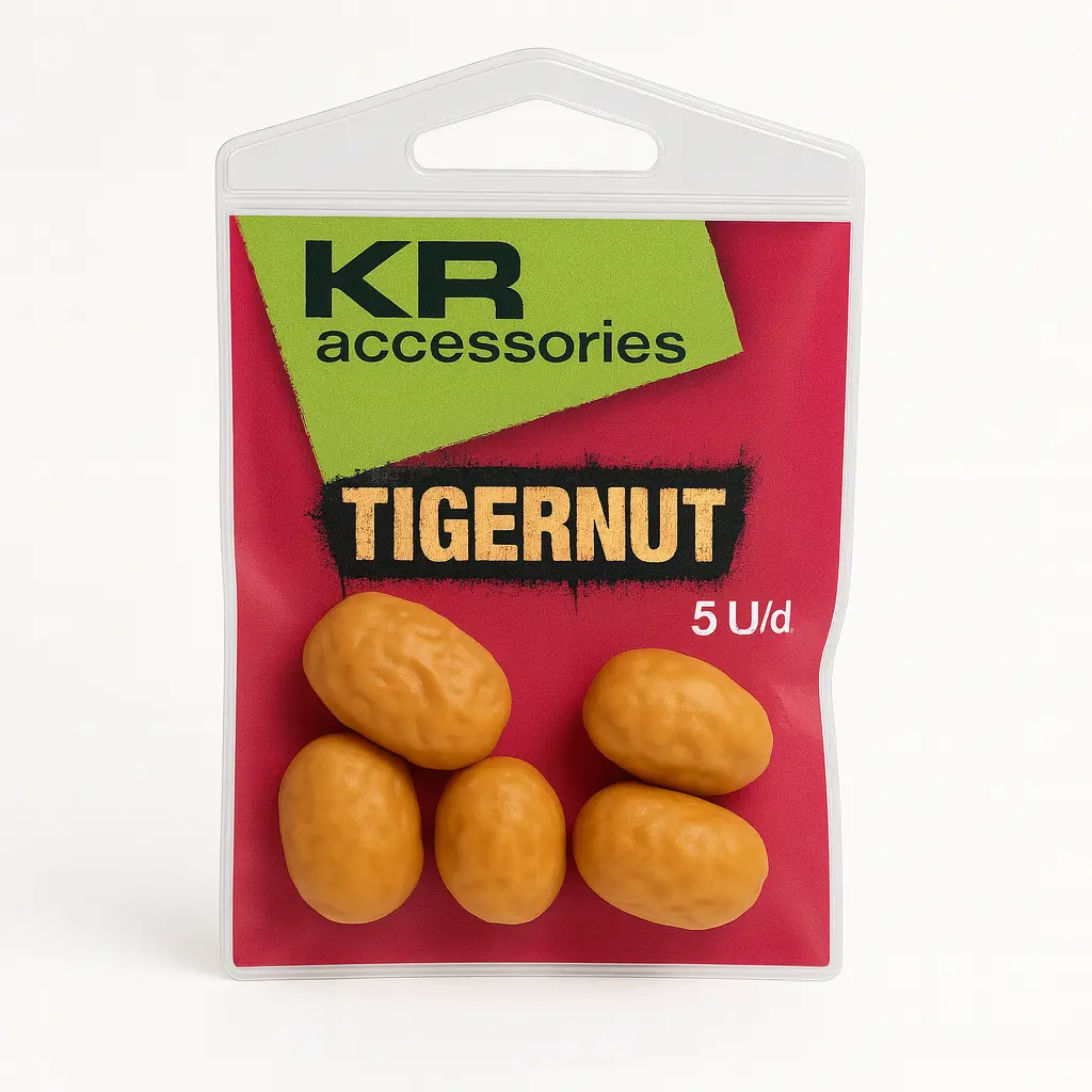 Krom Quality Artificial Pop Ups Tigernuts Brown 5 Unid