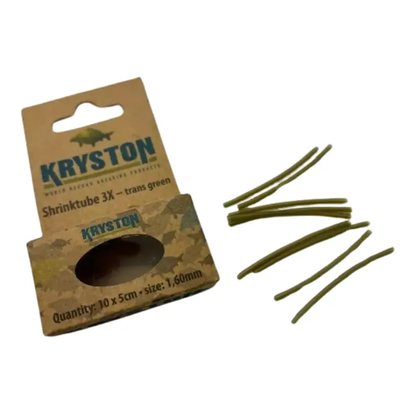 KRYSTON SHRINKTUBE 3X - TRANS GREEN SIZE 2.40MM KR-AC62