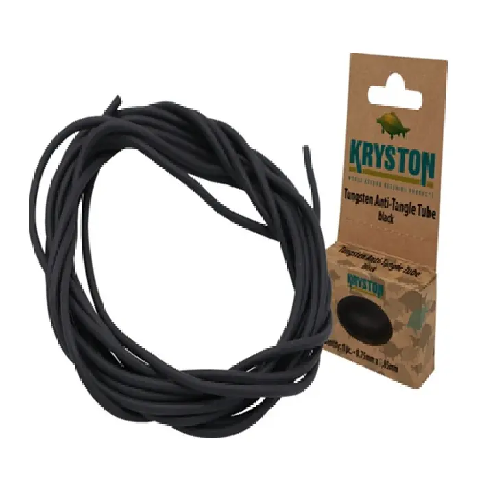 KRYSTON TUNGSTEN ANTI TANGLE TUBE 0.75MM X 1.85MM BLACK KRAC5