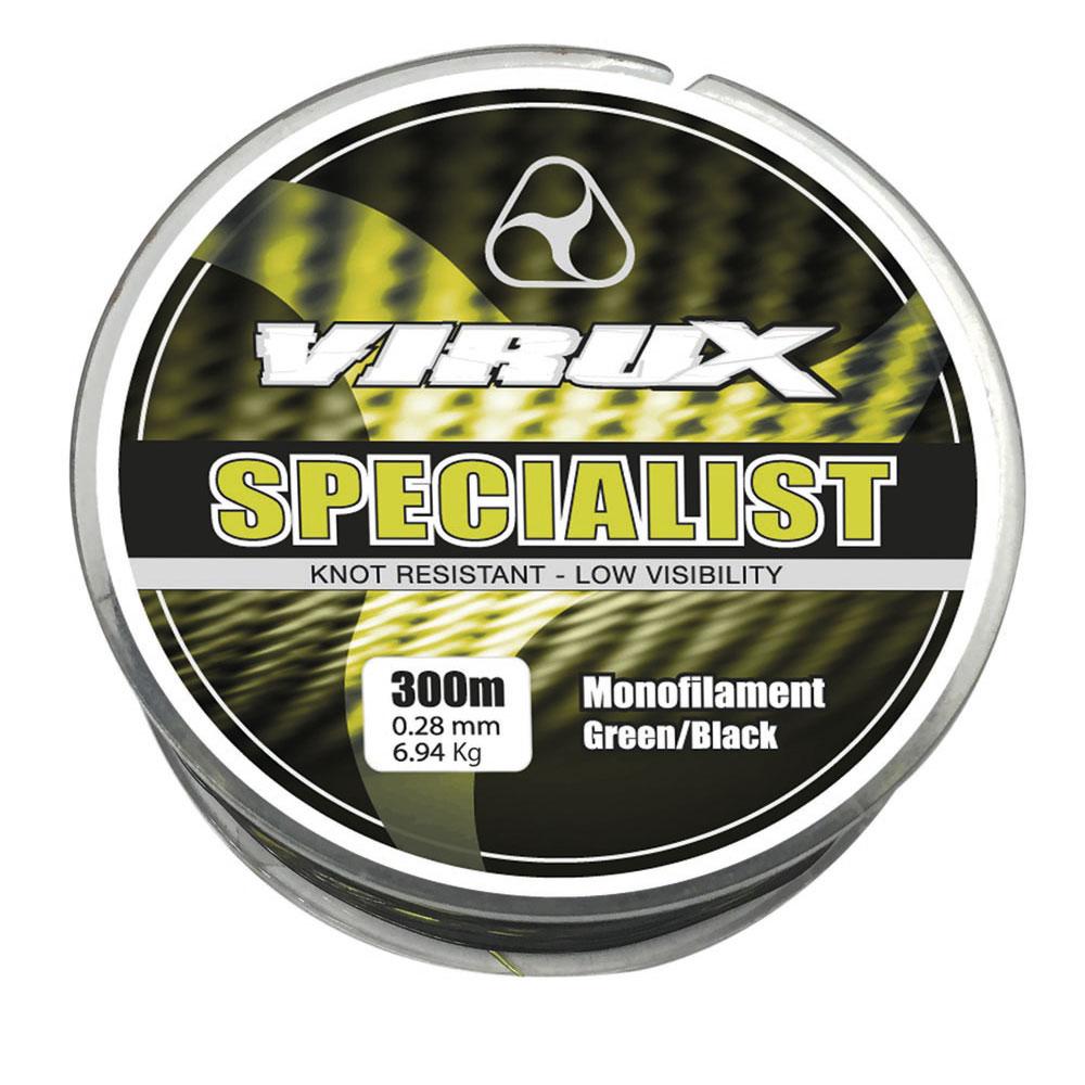 [LXSP120025] VIRUX SPECIALIST 1200M O 25MM MONOFILAMENT GREEN/BLACK LXSP120025