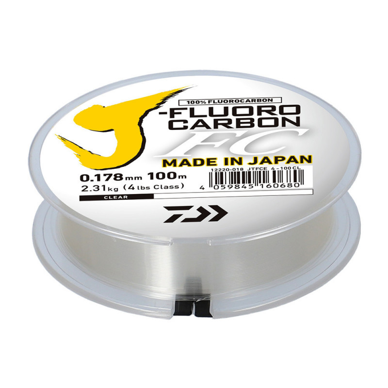 [12220026] Daiwa J Fluorocarbon FC 100m 0,254mm