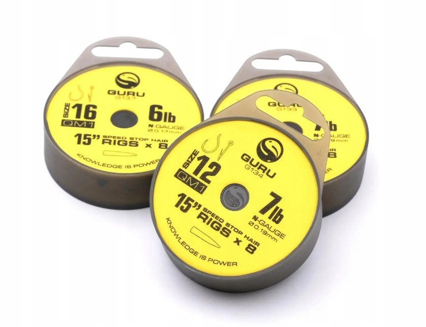 [GRR132] GURU QM1 RIGS SPEED STOPS 15FT SIZE 10 0.22MM GRR132