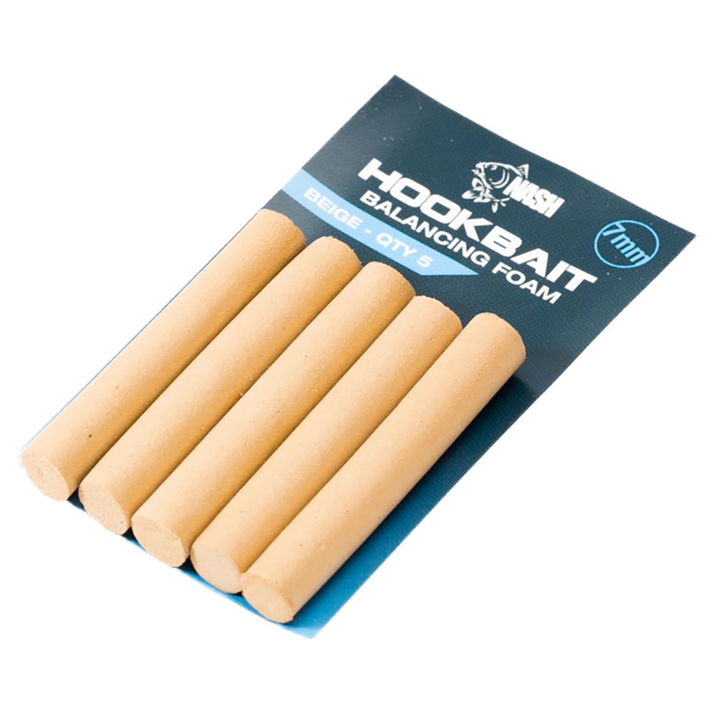 NASH BAIT BALANCING FOAM BEIGE 7MM T8555
