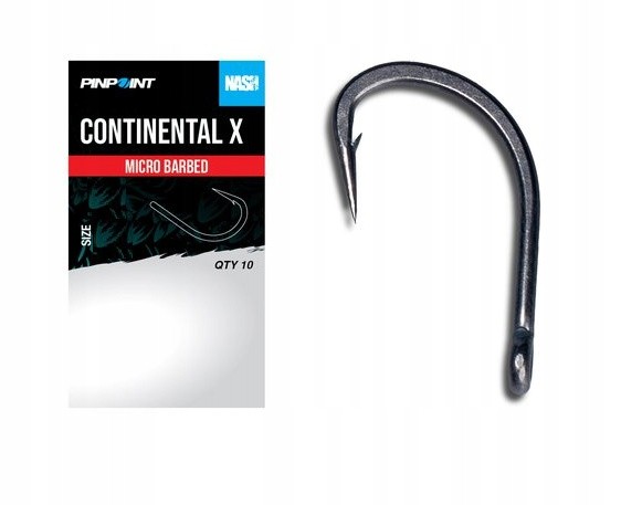 NASH CONTINENTAL X MICRO BARBED SIZE 2 T6546