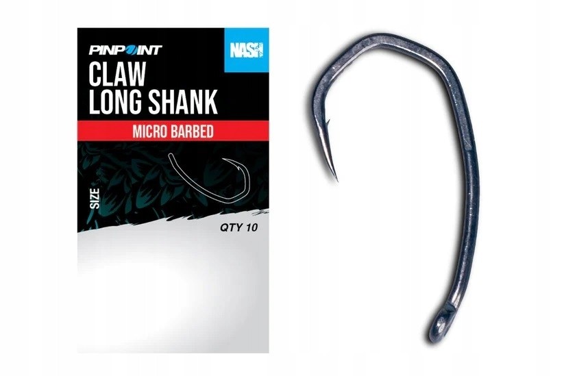 [T6515] NASH CLAW LONG SHANK MICRO BARBED SIZE 6 T6515