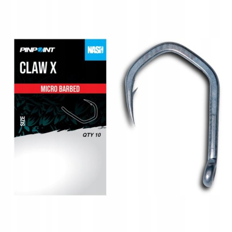 [T6510] NASH CLAW X MICRO BARBED SIZE 2 T6510