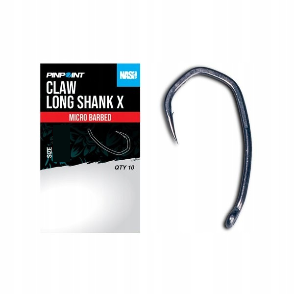Nash Claw Long Shank X Size 4