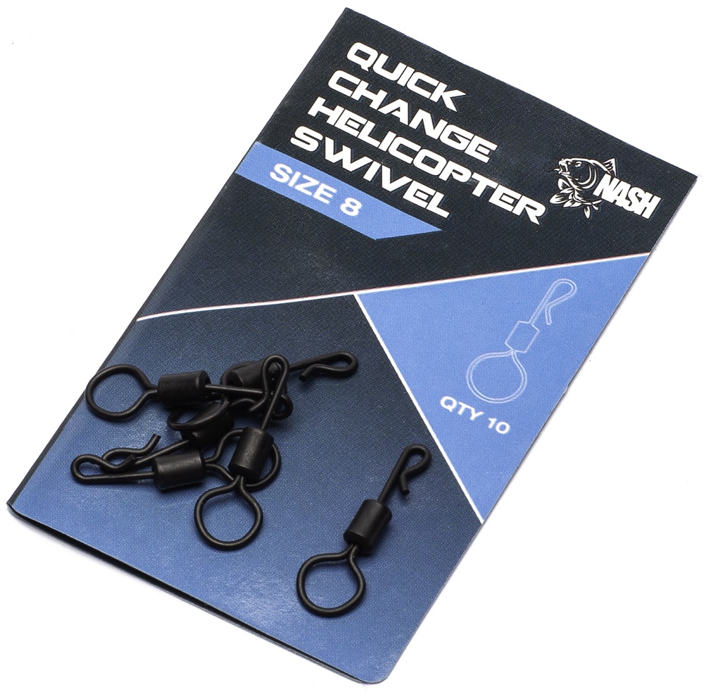 [T8115] Nash Quick Change Helicopter Swivel Size 8