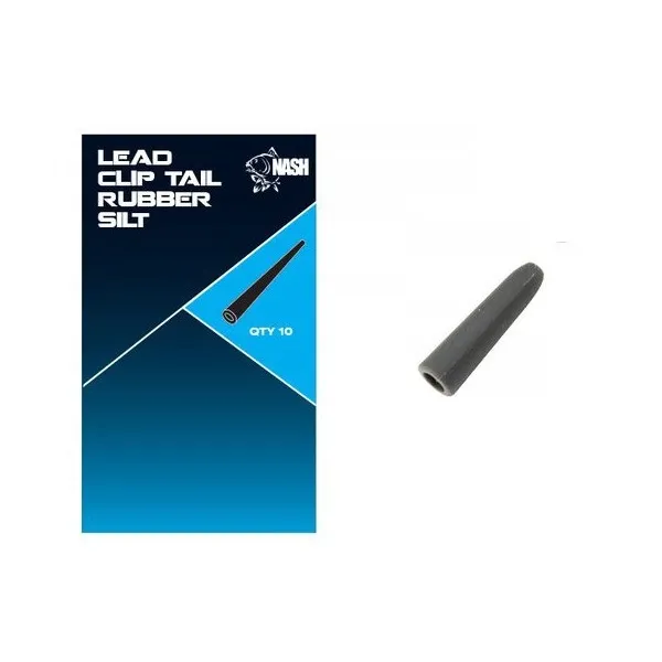 [T8767] Nash Lead Clip Tail Rubber Silt