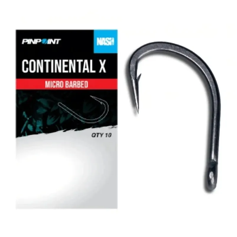 Nash Continental X Micro Barbed Size 6