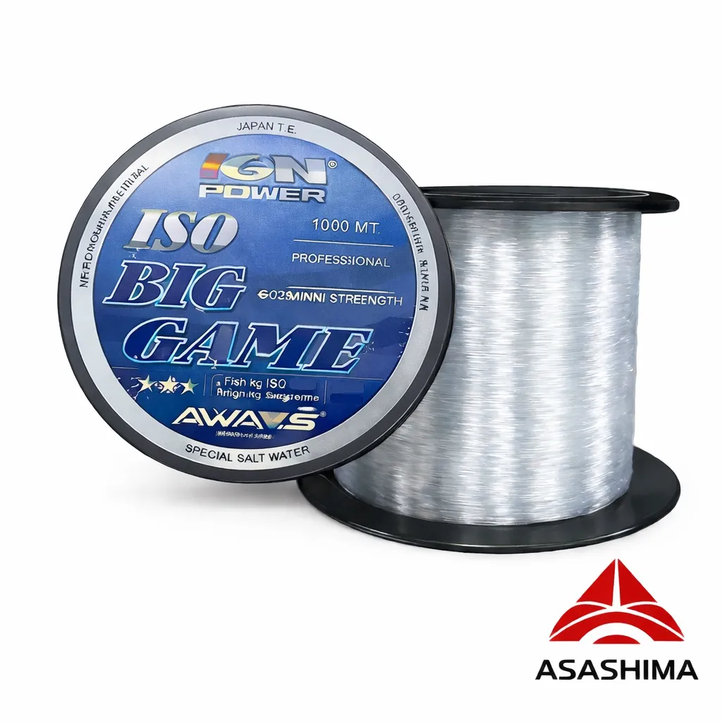 [A3360035] AWA SHIMA ION POWER ISO BIG GAME FLUORINE CLEAR 0,35MM 1000M
