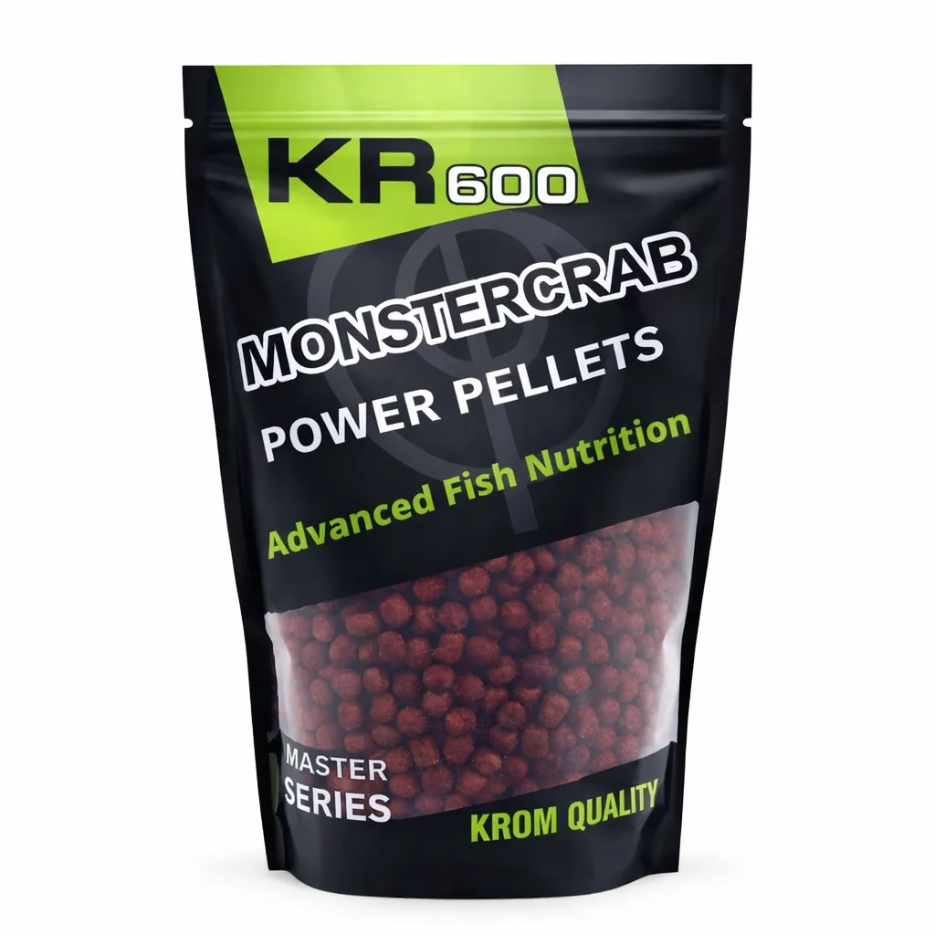 [KQPP0207] Krom Quality KR600 Power Pellets Monstercrab 8mm 800g