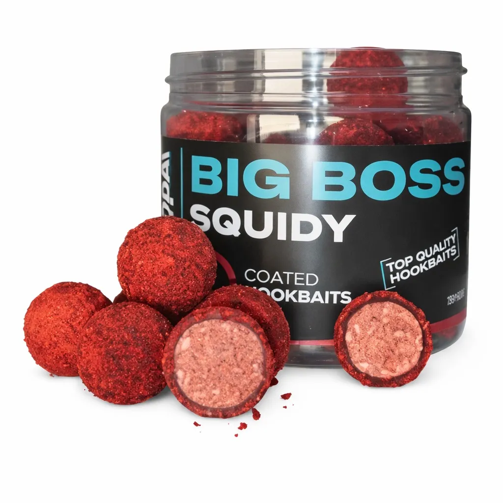 [SQ12] TACTICA BAITS BIG BOSS SQUIDY COATED HOOKBAITS 15MM 200ML SQ12