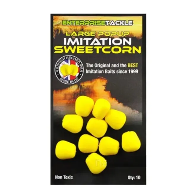 [ET13LY] ENTERPRISE TACKLE LARGE POPUP IMITATION SWEETCORN TUTTI FRUITY 10 UND ET13LY