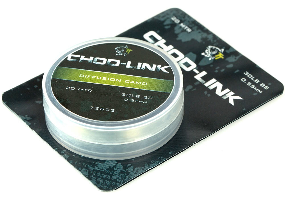 Nash Chod Link Super Stiff Hook Link 20m 25LB T2692