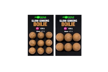 KORDA SLOW SINKING BOILIE CELL 18MM 6 UNID KPB52
