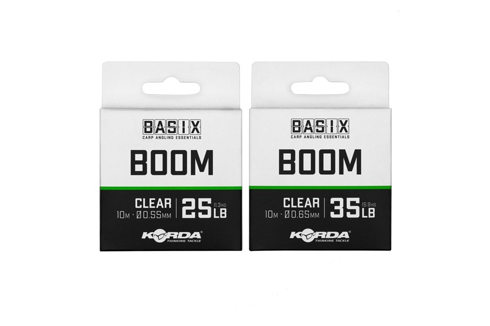 [KBXOSI] KORDA BASIX BOOM CLEAR 10M O.65MM 38LB 15.9KG KBXOSI