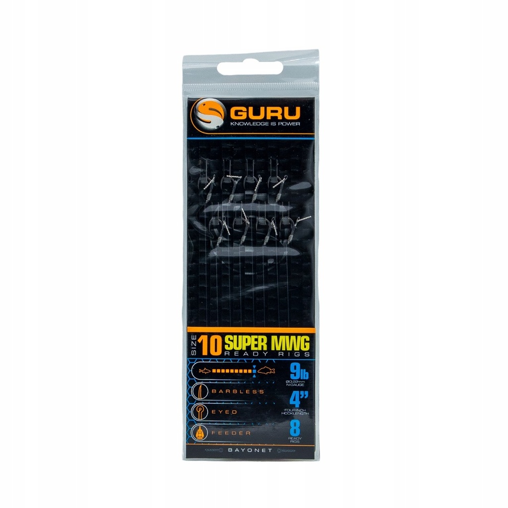 [GRR215] GURU SUPER MWG BAYONET READY RIGS SIZE 12 9LB GRR215