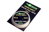 KORDA KWIK MELT SOLID PVA TAPE SINGLE SPOOL 20M 10MM KEMT