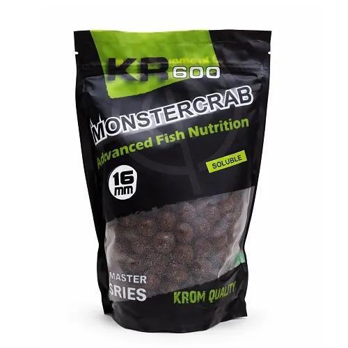 Krom Quality KR600 Boilies Monstercrab Solubles 16mm 800g