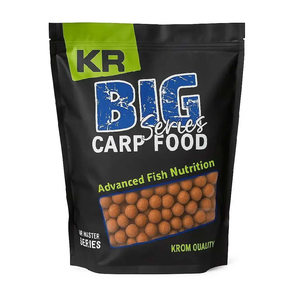 Krom Quality KR300 Big Series Boilies Solubles Liverberry 12/16mm 2,5kg