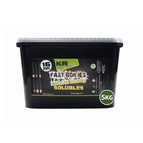 KROM QUALITY KR800 FAST BOILIES MELON HONEY 16MM 5KG KQBS1650108