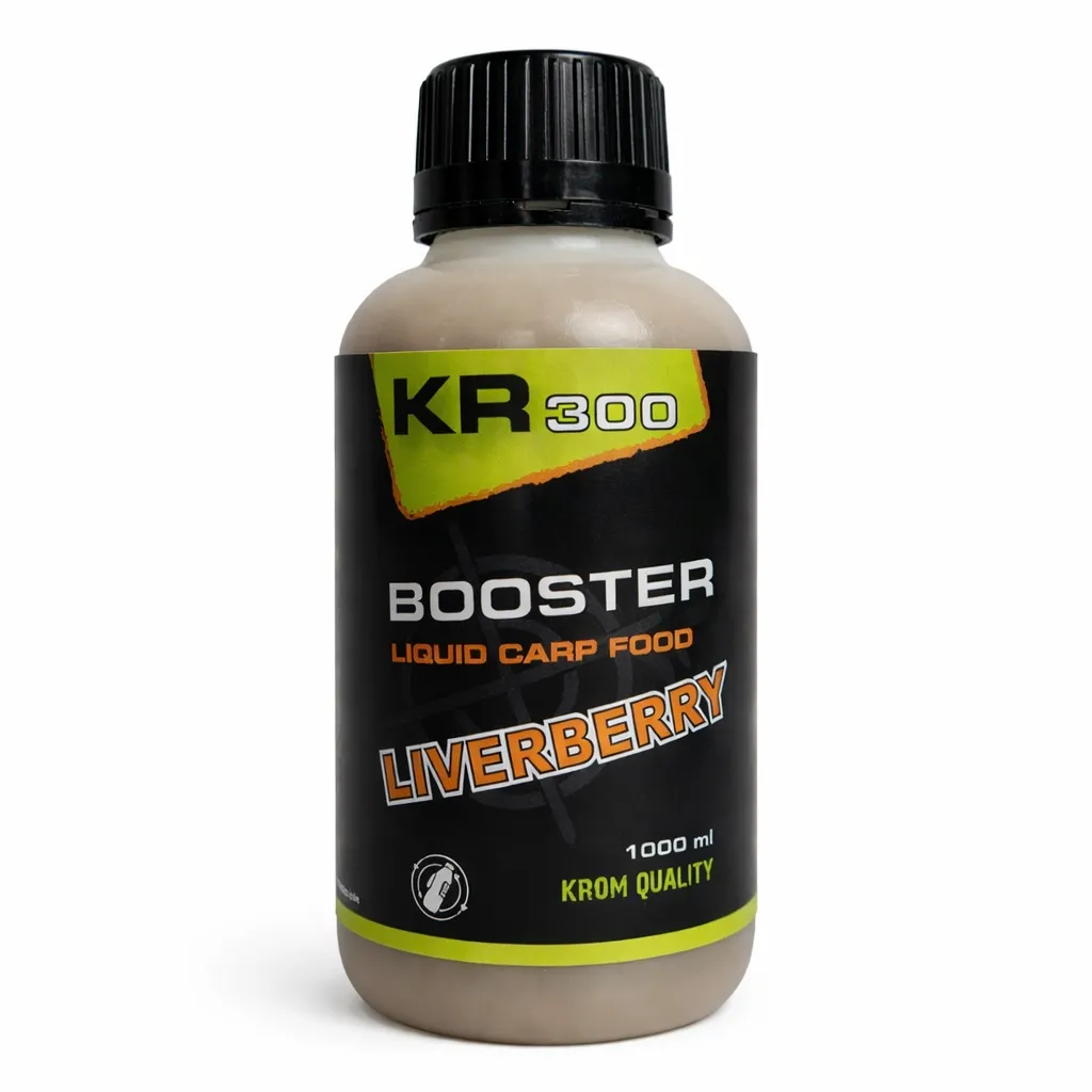 [KQBO0802] Krom Quality KR300 Liquido Booster Liverberry 500ml