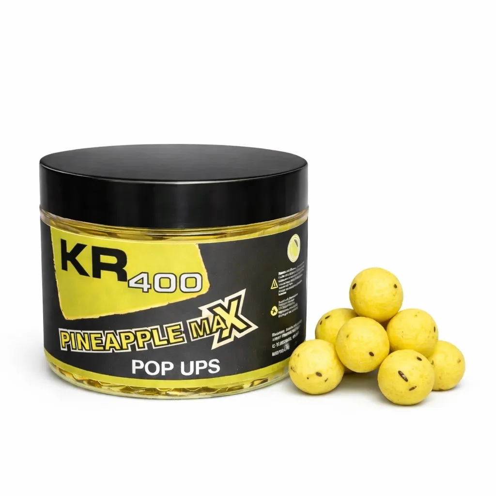 [KQB15YBF0604] Krom Quality KR400 Pop Ups Pineapple Max Bird Food 15mm