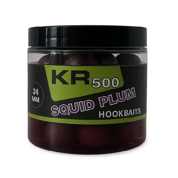 KROM QUALITY KR500 HOOKBAITS SQUID & PLUM 24MM KQHB240505