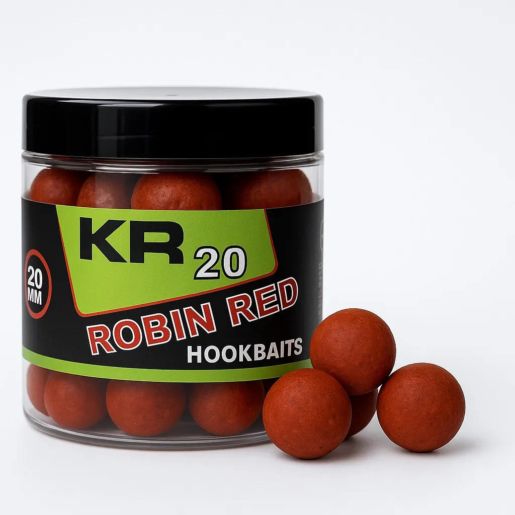 Krom Quality KR700 Hookbaits Robin Red 20mm