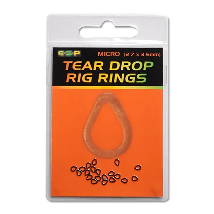 ESP TEAR DROP RIG RINGS MINI 3.0 X 4.0 20 UNID ETTDRR001