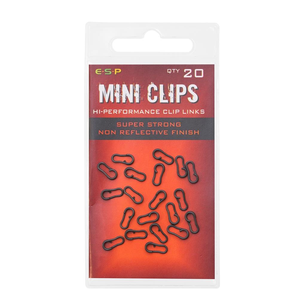 [ETCLMC001] ESP Mini Clip for Carp Fishing 20 Und ETCLMC001