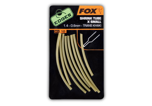 Fox Edges Shrink Tube Trans Khaki 1 8 0 7 Mm CAC475