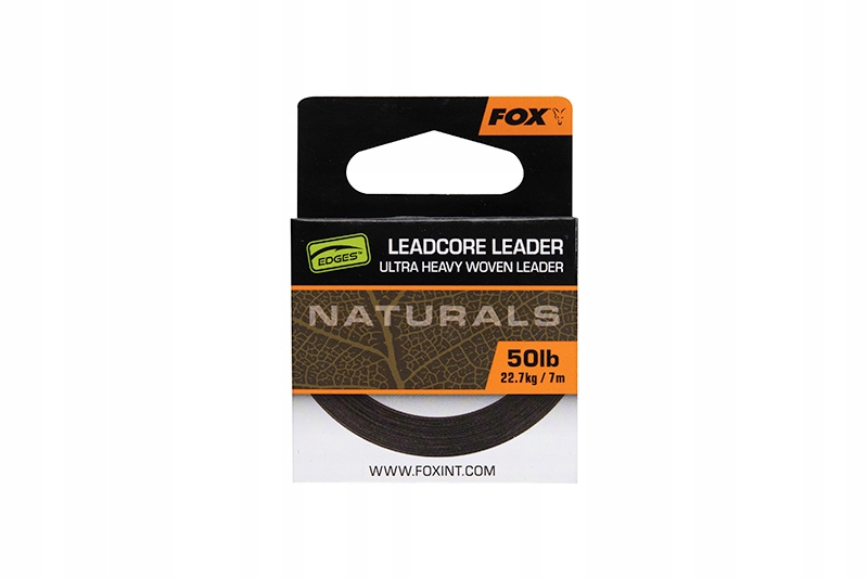 [CAC821] FOX EDGES NATURALS LEADCORE DE 50LB 22.7KG 7M CAC821