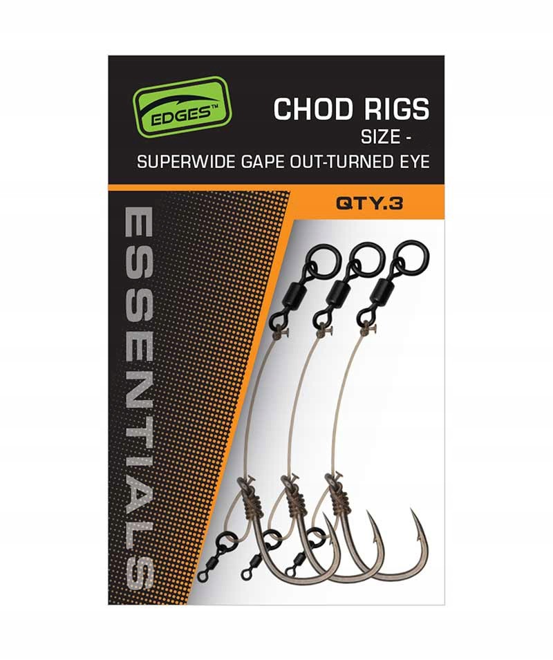 FOX EDGES SUPER WIDE GAPE CHOD RIGS SIZE 6 CCR203