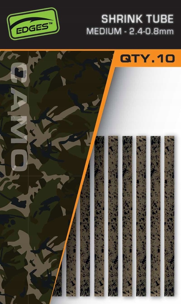 [CAC869] FOX EDGES™ CAMO SHRINK TUBE M 2 4 – 0 8 MM CAC869