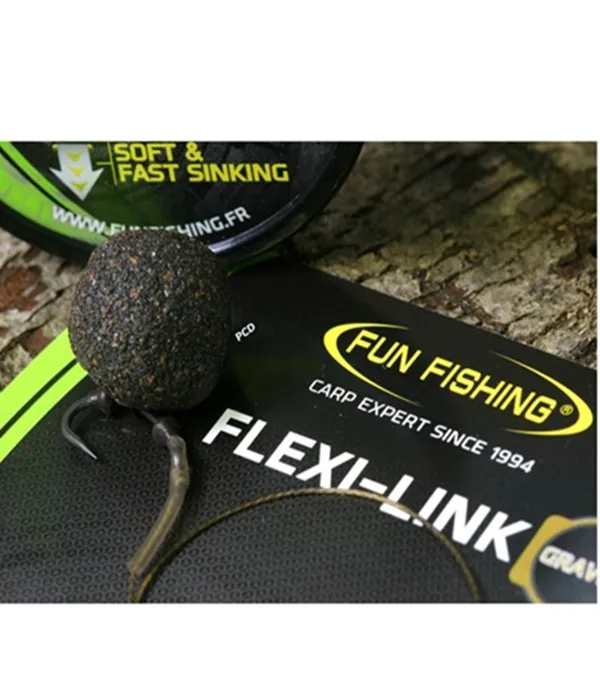 FUN FISHING FLEXI LINK GRAVEL 25LB 20M GRAVEL25LB
