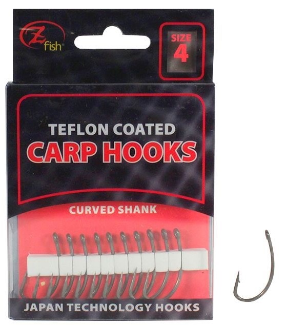 ZFISH CURVED SHANK SIZE6 10UND ZF 5599