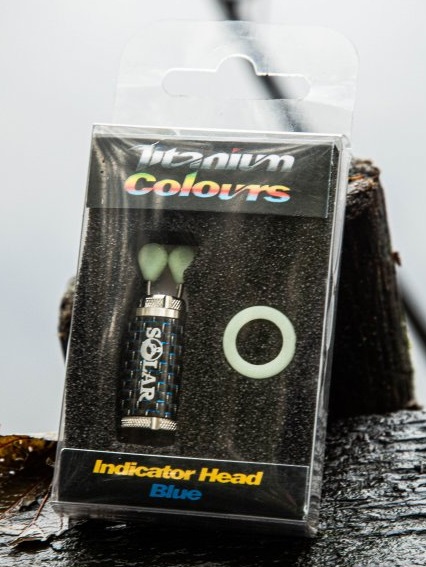 SOLAR TACKLE  TITANIUN COLOURS INDICATOR HEAD BLUE TH25
