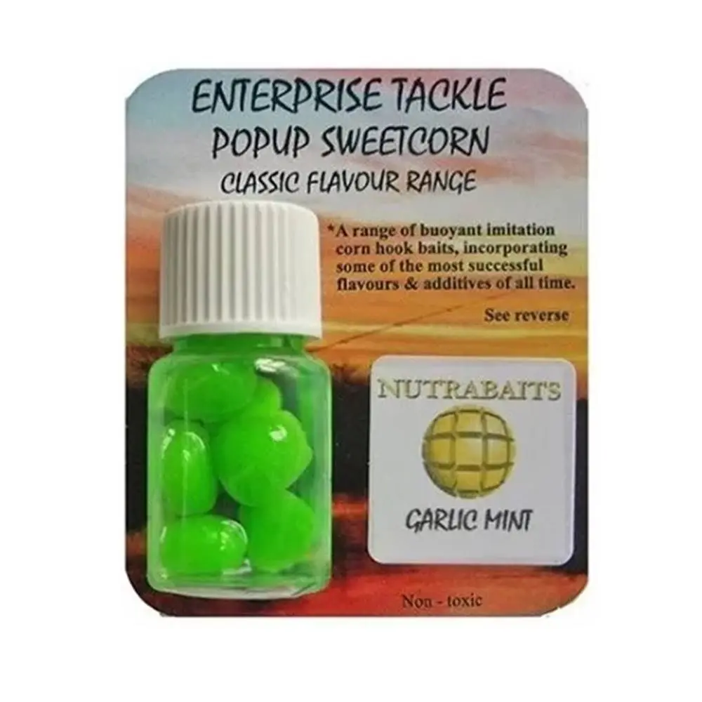 [ET13FGM] ENTERPRISE TACKLE POP UP SWEETCORN NUTRABAITS GARLIC MINT 8 UND ET13FGM