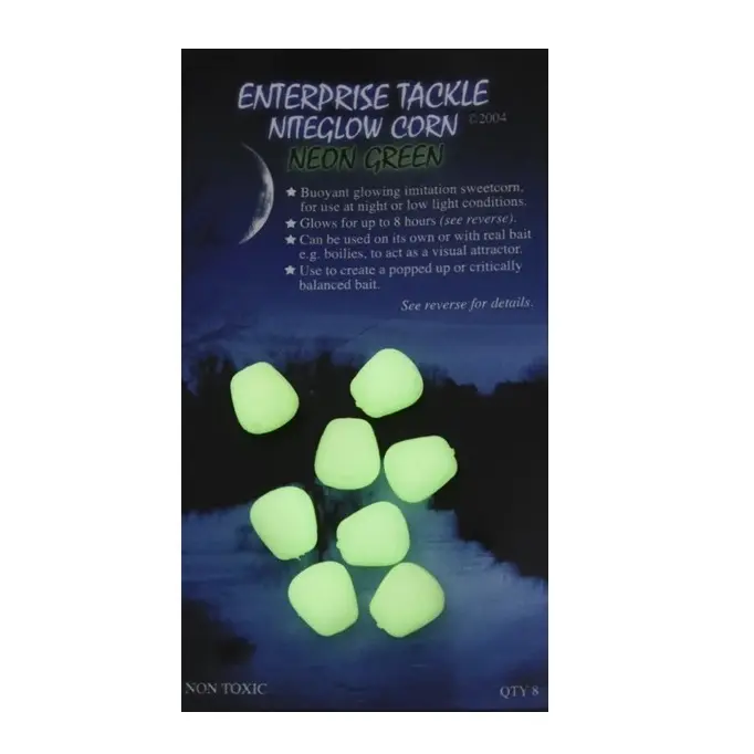 ENTERPRISE TACKLE NITEGLOW CORN NEON BLUE ET13NB