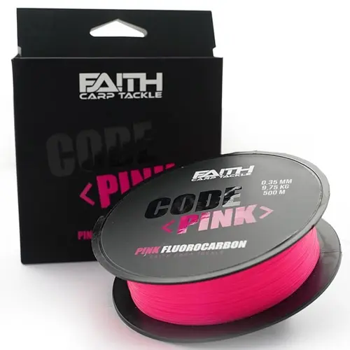 FAITH CODE PINK FLUOROCARBON 0.40MM 13.5KG 500M FAI2108